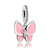 Casual Butterfly Sterling Silver Wholesale Jewelry Accessories