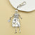 Casual Cartoon Alloy Bag Pendant Keychain