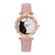 Casual Cat Buckle Quartz Women's Watches