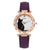 Casual Cat Buckle Quartz Women's Watches