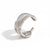 Casual Classic Style Solid Color Stainless Steel Plating 18k Gold Plated Open Rings