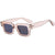 Casual Color Block Ac Square Full Frame Women's Sunglasses