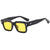 Casual Color Block Ac Square Full Frame Women's Sunglasses