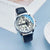 Casual Color Block Buckle Quartz Men's Watches