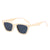 Casual Color Block Leopard Ac Cat Eye Full Frame Men's Sunglasses