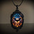 Casual Cool Style Crow Human Bat Alloy Leather Rope Wholesale Pendant Necklace