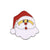 Casual Cute Christmas Hat Christmas Tree Santa Claus Metal Unisex Brooches