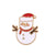 Casual Cute Christmas Hat Christmas Tree Santa Claus Metal Unisex Brooches