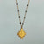 Casual Cute Cross Conch Stainless Steel Plating Gold Plated Pendant Necklace