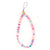 Casual Cute Letter Heart Shape Soft Clay Beaded Mobile Phone Chain