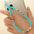 Casual Cute Letter Heart Shape Soft Clay Beaded Mobile Phone Chain