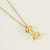 Casual Cute Letter Stainless Steel Plating Pendant Necklace