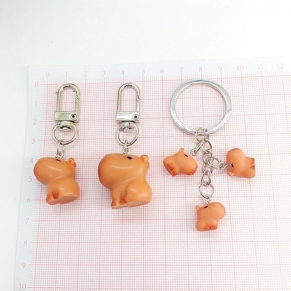 Casual Cute Simple Style Animal Resin Bag Pendant Keychain