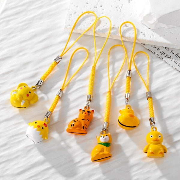 Casual Cute Simple Style Duck Alloy Keychain