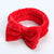 Casual Cute Unisex Bow Knot Leopard Spa Headband