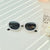 Casual Cute Vacation Solid Color Pc Resin Oval Frame Full Frame Women's Sunglasses