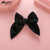 Casual Elegant Cute Children Unisex Bow Knot Velvet Hair Clip