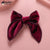 Casual Elegant Cute Children Unisex Bow Knot Velvet Hair Clip