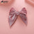 Casual Elegant Cute Children Unisex Bow Knot Velvet Hair Clip