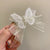 Casual Elegant Korean Style Bow Knot Gauze Hair Clip