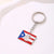 Casual Ethnic Style National Flag 201 Stainless Steel Enamel 18K Gold Plated Bag Pendant Keychain