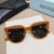 Casual Fashion Pc Oval Frame Full Frame Women's Sunglasses