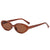 Casual Fashion Sports Ac Oval Frame Full Frame Women's Sunglasses