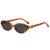 Casual Fashion Sports Ac Oval Frame Full Frame Women's Sunglasses