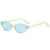 Casual Fashion Sports Ac Oval Frame Full Frame Women's Sunglasses