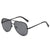 Casual Fashion Sports Pc Round Frame Full Frame Women's Sunglasses