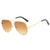 Casual Fashion Sports Pc Round Frame Full Frame Women's Sunglasses