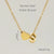 Casual French Style Letter Heart Shape Stainless Steel Plating 18k Gold Plated Pendant Necklace