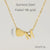 Casual French Style Letter Heart Shape Stainless Steel Plating 18k Gold Plated Pendant Necklace