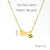 Casual French Style Letter Heart Shape Stainless Steel Plating 18k Gold Plated Pendant Necklace