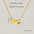 Casual French Style Letter Heart Shape Stainless Steel Plating 18k Gold Plated Pendant Necklace