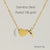 Casual French Style Letter Heart Shape Stainless Steel Plating 18k Gold Plated Pendant Necklace