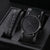 Casual Geometric Buckle Quartz Men's Watches