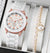 Casual Geometric Buckle Quartz Women's Watches