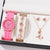 Casual Geometric Buckle Quartz Women's Watches