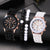 Casual Geometric Buckle Quartz Women's Watches