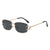 Casual Geometric Pc Square Frameless Women's Sunglasses