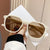 Casual Geometric Pc Square Full Frame Women's Sunglasses