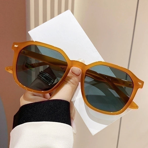 Casual Geometric Pc Square Full Frame Women's Sunglasses