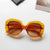 Casual Geometric Uv400 Resin Oval Frame Full Frame Women's Sunglasses