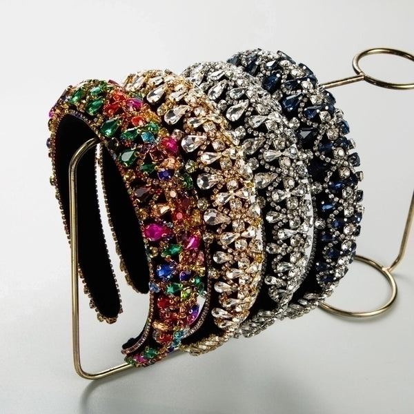 Casual Irregular Rhinestone Inlay Rhinestones Hair Band