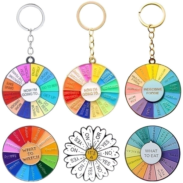 Casual Letter Colorful Alloy Plating Keychain