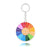 Casual Letter Colorful Alloy Plating Keychain