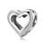 Casual Letter Heart Shape Sterling Silver Plating Jewelry Accessories