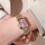 Casual Letter Horseshoe Buckle Quartz Women's Watches