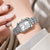 Casual Letter Horseshoe Buckle Quartz Women's Watches